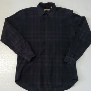 Burberry London men's Plaid button down shirt